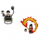 Tsugikuni Yoriichi and Himejima Gyomei Minifigures Lego Compatible Demon Slayer Set