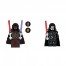 Darth Nihilus and Darth Revan Minifigures Lego Compatible Star Wars The Clone Wars Sets