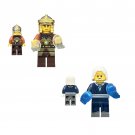 Master of Gravity and Master of Ice Minifigures Lego Compatible Ninjago Sets