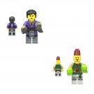 Shadow Master and Sound Master Minifigures Lego Compatible Ninjago Sets