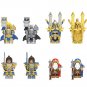 Arthas Varian 7th Legion Rifleman Minifigures Lego Compatible World of Warcraft Sets