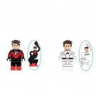 2pcs Black and White Mister Fantastic Minifigures Lego Compatible The Fantastic Four Sets