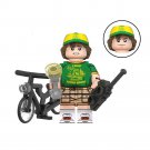 Dustin bicycle Minifigures Lego Compatible Stranger Things Minifigure