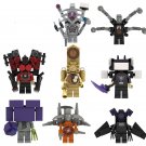Titan Clock Man Anti Titan Man Titan creature Man Minifigures Lego Compatible Toilet Man Set