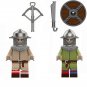 2pcs Southern People Farmers Minifigures Lego Compatible The Lord of the Rings Sets