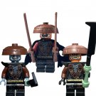 3pcs The Master of Fear Rox Minifigures Lego Compatible Ninjago Sets