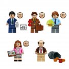Michael Scott Dwight Schrute Kevin Malone Minifigures Lego Compatible The Office Set