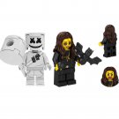 Marshmello and Osbourne Minifigures Lego Compatible Character Sets