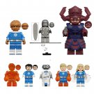 Galactus Silver Surfer Herble Thing Minifigures Lego Compatible The Fantastic Four First Steps Set