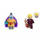 Jinbe and Sanji Minifigures Lego Compatible One Piece Set