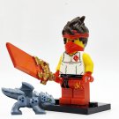 Training clothing Kai Smith Minifigures Lego Compatible Ninjago Minifigure
