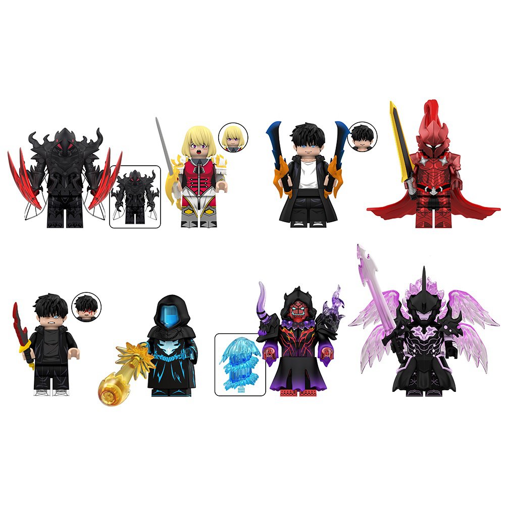 Solo Leveling Comic character Minifigures Lego Compatible Comic Sets