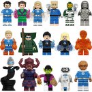 16pcs Fantastic Four movie New Superhero Minifigures Lego Compatible The Avengers Sets