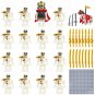 Teutonic Knight Skull Legion Minifigures Lego Compatible Medieval knight Sets