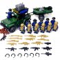 Special Force Speedboat tractor Minifigures Lego Compatible Military Set