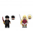 Cha Hae-In and Sung Jin-Woo Minifigures Lego Compatible Solo Leveling Set