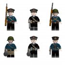 Soviet Naval Infantry Naval Infantry Commander Minifigures Lego Compatible WW2 Naval Set