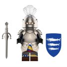 Burgundian Noble Knight Minifigures Lego Compatible Medieval Knight Sets