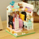 Girl's Pink Cottage Minifigures Lego Compatible City cabin Toy