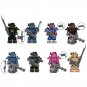8pcs T45 Powered Armor Minifigures Lego Compatible Fallout Season 1t Set