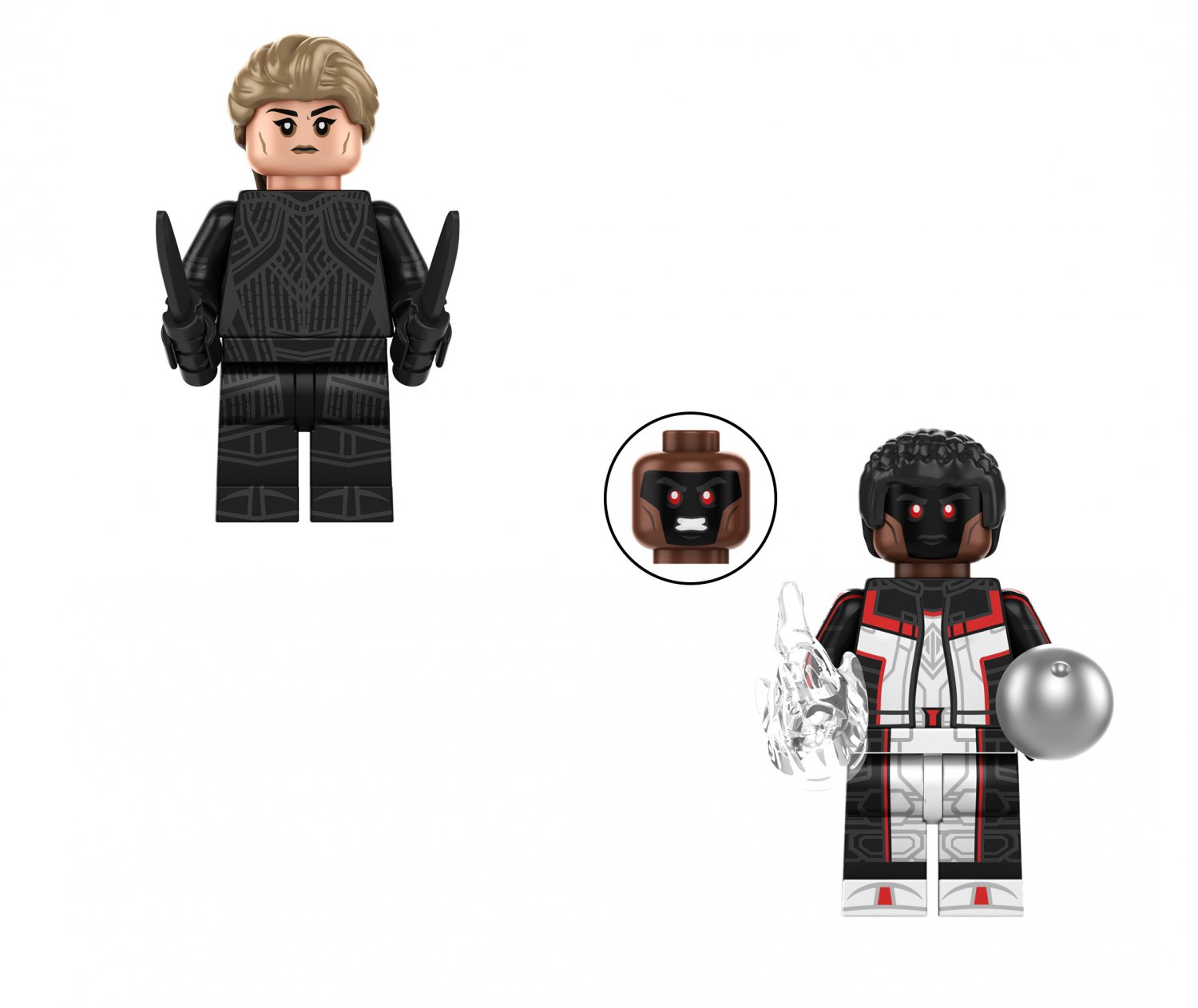 Engineer vs Mister Terrific Minifigures Lego Compatible Superman movie Sets