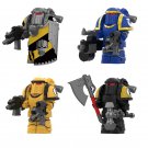 Iron Warrior Ultramarines Legion Veteran Minifigures Lego Compatible Warhammer Set