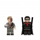 Two-Face and Robin Minifigures Lego Compatible Superhero Superhero Set