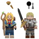 Laios Tourden‌ and Marcille Donato Minifigures Lego Compatible Delicious in Dungeon Sets