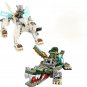 Savage-Croczilla and Grey Howlhound Minifigures Lego Compatible Anime Set