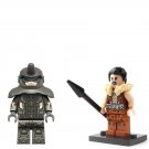 Rhino and Kraven the Hunter Minifigures Lego Compatible The Amazing Spider-Man Set
