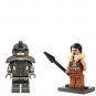 Rhino and Kraven the Hunter Minifigures Lego Compatible The Amazing Spider-Man Set
