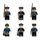 СССР Black Sea Fleet‌ Navy Minifigures Lego Compatible WW2 Navy Sets