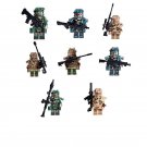 Ghost Special Forces sniper Minifigures Lego Compatible City SWAT Sets