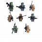 Ghost Special Forces sniper Minifigures Lego Compatible City SWAT Sets