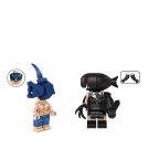 Bomb Devil and Beam Minifigures Lego Compatible Denji Sets