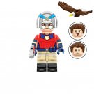 Electroplating Peacemaker Minifigures Lego Compatible Suicide Squad Minifigure
