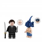 Beam and Kobeni Higashiyama Minifigures Lego Compatible Chainsaw Man Sets