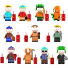 11pcs South Park American TV series‌ Character Minifigures Lego Compatible Comic Set