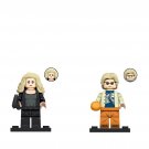 Emilia Harcourt and John Economos Minifigures Lego Compatible Peacemaker Season 2 Set