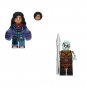Ms.Marvel and Zombie Okoye Minifigures Lego Compatible New Avengers Sets