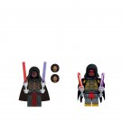 2pcs Darth Revan Minifigures Lego Compatible Star Wars TV series Set