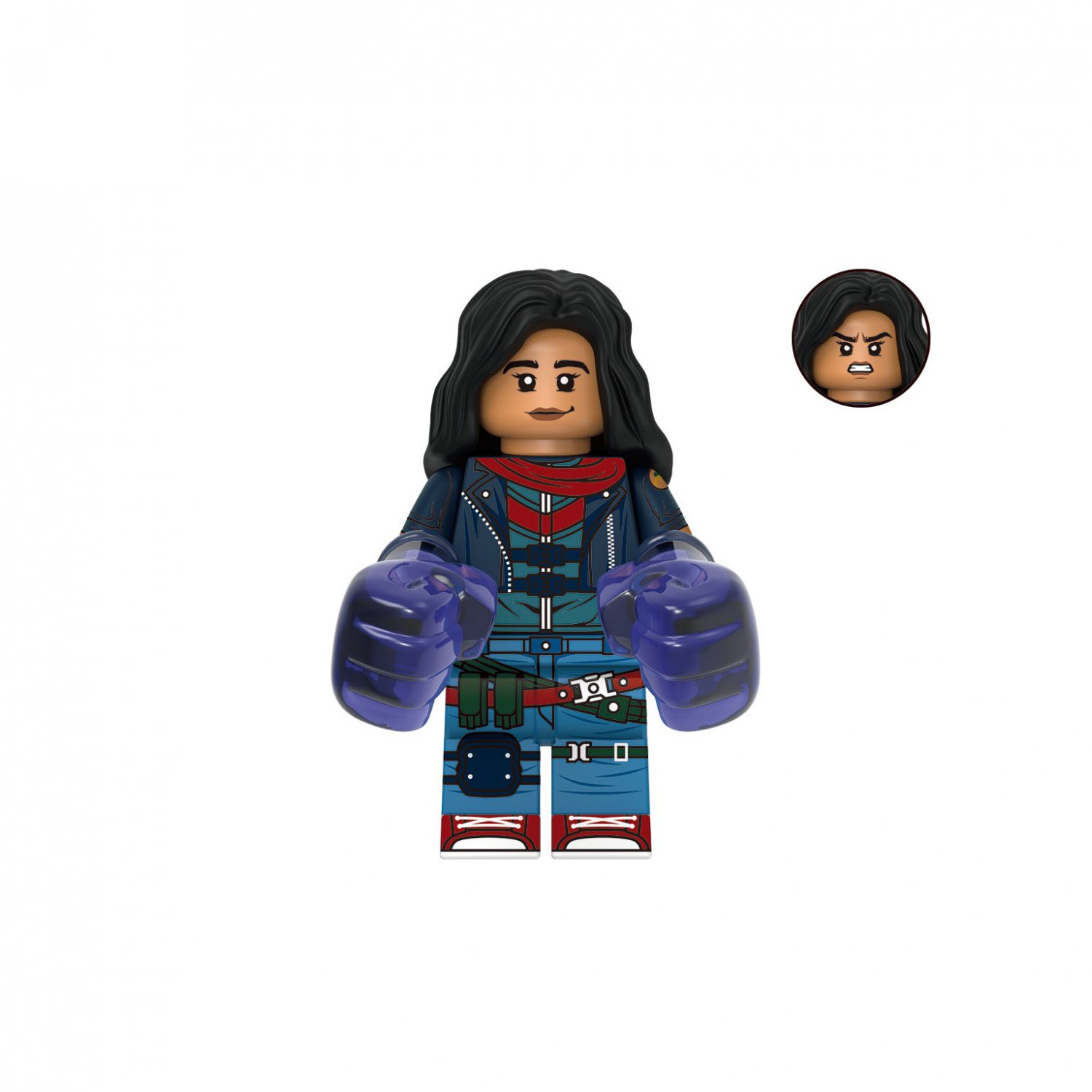 Ms.Marvel Minifigures Lego Compatible Super Heroes Minifigure