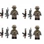 4pcs Vietnam war American Rangers special forces Minifigures Lego Compatible Military Sets