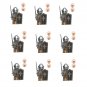 9pcs Alert Knight Minifigures Lego Compatible Medieval Knight Set