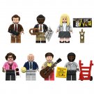 Darryl Philbin Andy Bernard Creed Bratton Minifigures Lego Compatible The Office sets