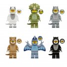 Tyrannosaurus Rex Triceratops Pterosaur boy Minifigures Lego Compatible Dinosaur boy Set