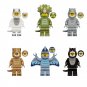 Tyrannosaurus Rex Triceratops Pterosaur boy Minifigures Lego Compatible Dinosaur boy Set