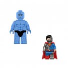 Doctor Manhattan VS Cyborg Superman Minifigures Lego Compatible DC Superhero Set