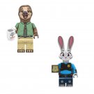 Judy and Flash Minifigures Lego Compatible 2025 Comic Movie Sets