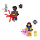 Bishop and Phoenix Minifigures Lego Compatible New X-Men Sets
